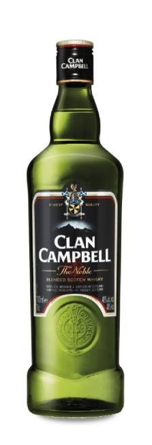 Clan Campbell Scotch Whisky