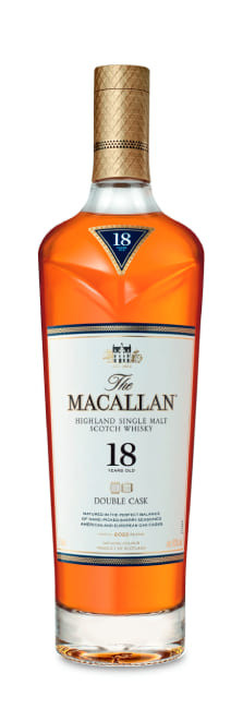 Macallan 18 Double Cask マッカラン18年 Whisky The Macallan 18 anos - Double Cask 700 ml na Casa da Bebida