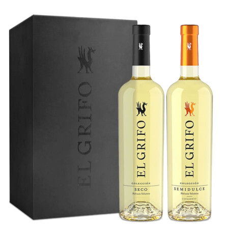 Box 2 bottles El Grifo Malvasia Seco + El Grifo Malvasia Semidulce