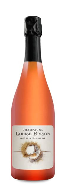 Louise Brison Champagne Rosé de la Côte des Bar Brut Nature
