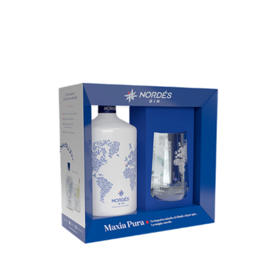 Pack Nordés Gin con 1 Vaso...